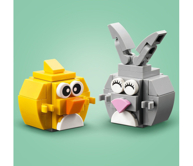 LEGO ICONIC 40808 Poszukiwanie pisanek z zajączkiem i kurczaczkie - 1473437 - zdjęcie 5
